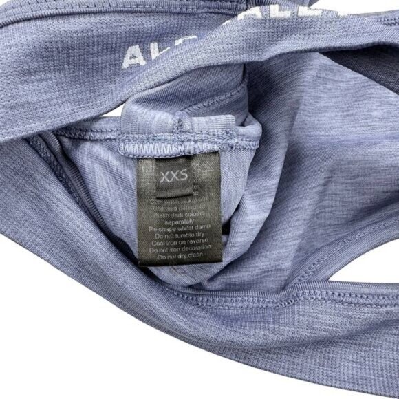 ALPHALETE Trinity Bra Women's High-Impact Seamless Bra Sz XXS French Blue - Picture 4 of 5